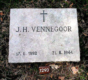 J H Vennegoor gedenksteen 