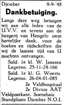 adv. sept. 1948 G. Woerts 