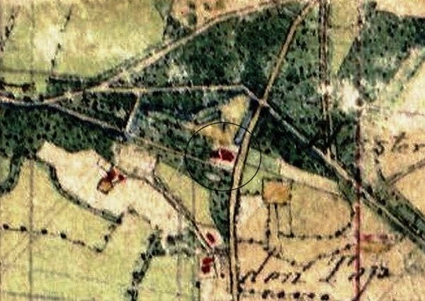 1845  Heisterboom Top.Mil.Krt