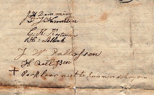 1847 pachtcontract fam. roelofsen 2