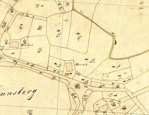 1832 Kad. kaart