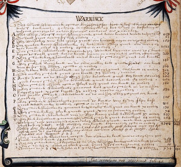 1663 O N Gasthuis Zu. tekst bij tek Hendrick v Gelder RAZ