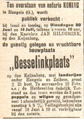 1908 06 13 ZC Besselinksplaats Kborg
