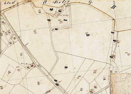 K01a  1832  Kadastrale kaart (L.C.Machen) Bron. RCE .