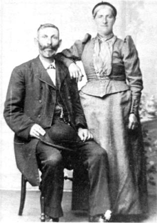 Asser en Antje Aussen bronkhorst ca 1880 Hans Kooger