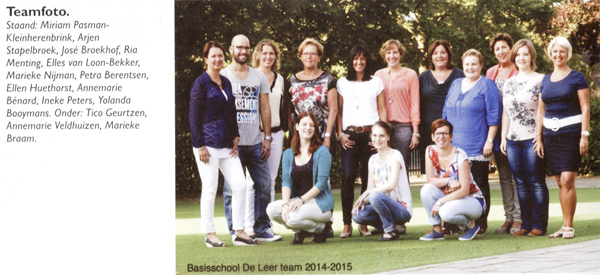 2015 docenten team 