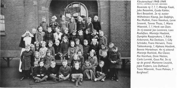 1948 49 Kleuterschool 