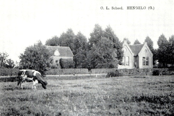 1926 school foto fam. Fam. Lenselink 