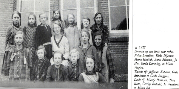 School fotos 1926 fam. Lenselink 2 