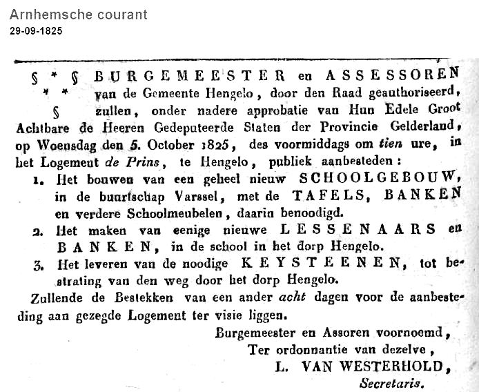 1825 Varssel nwe. school