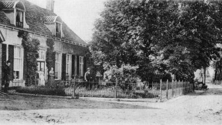 Hofstraat ca. 1900 